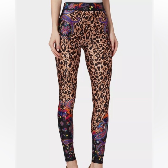 Versace Paisley Print Leggings - Picture 3 of 6